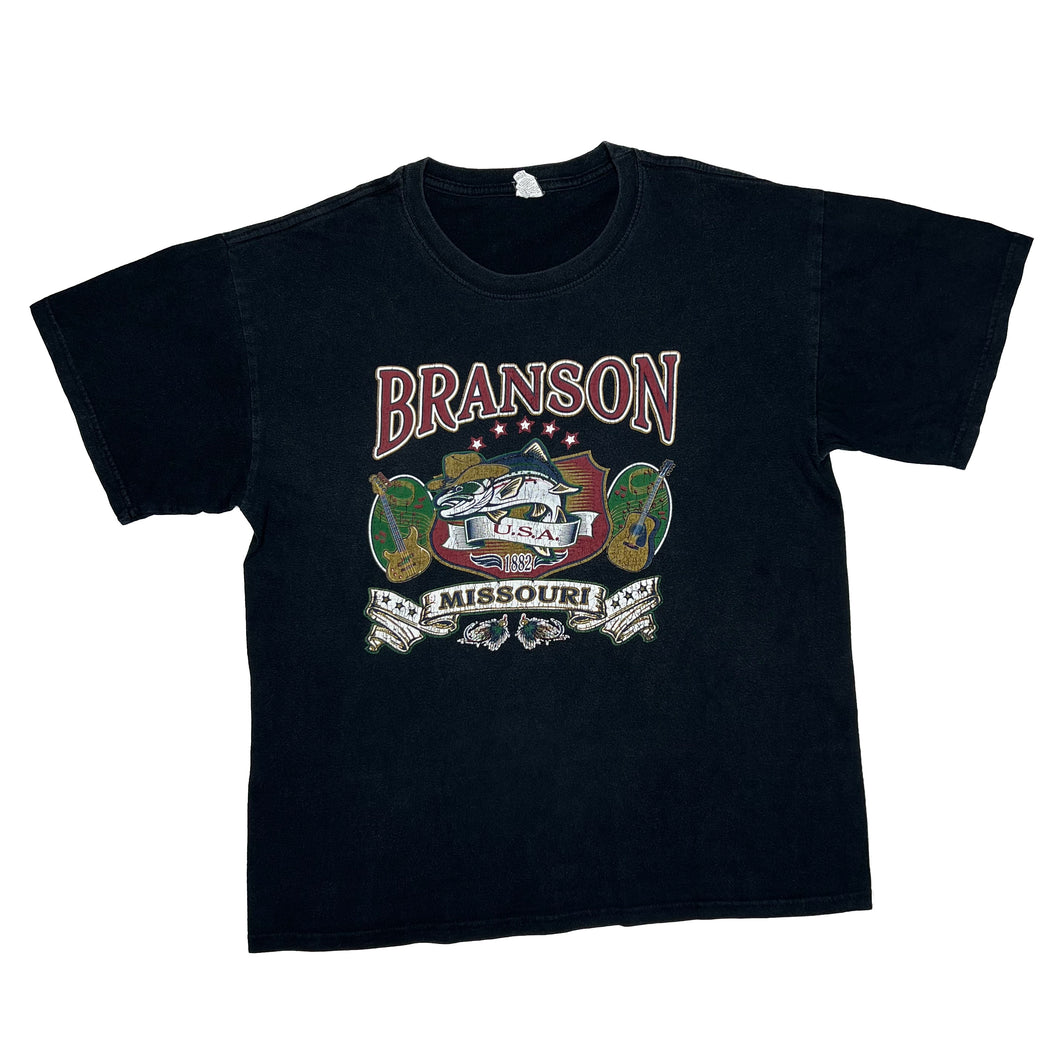 BRANSON “Missouri” USA Souvenir Spellout Graphic T-Shirt