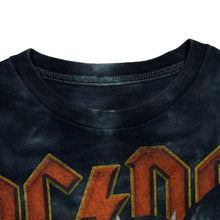 Load image into Gallery viewer, AC/DC Graphic Logo Spellout Hard Rock Band Tie Dye T-Shirt
