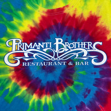 Load image into Gallery viewer, PRIMANTI BROTHERS “Restaurant &amp; Bar” Souvenir Rainbow Multi Colour Tie Dye T-Shirt
