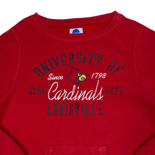 Load image into Gallery viewer, NCAA LOUISVILLE CARDINALS College Sports Embroidered Crewneck Sweatshirt
