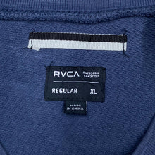 Load image into Gallery viewer, RVCA Classic Embroidered Mini Spellout Crewneck Sweatshirt
