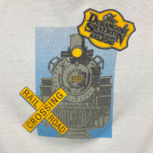 Load image into Gallery viewer, Velva Sheen DURANGO &amp; SILVERTON RAIL ROAD Train Graphic Single Stitch T-Shirt
