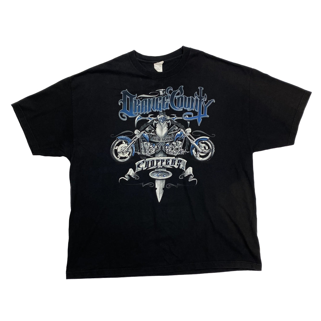 ORANGE COUNTY CHOPPERS “New York” OCC Biker Souvenir Graphic T-Shirt