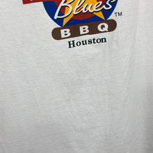 Load image into Gallery viewer, BILLY BLUES “Hard Luck Cafe” BBQ Houston Souvenir Graphic Single Stitch T-Shirt
