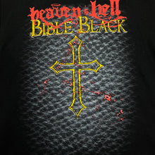 Load image into Gallery viewer, HEAVEN &amp; HELL Bible Black “World Tour 2009” Black Sabbath Doom Metal Band T-Shirt
