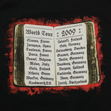 Load image into Gallery viewer, HEAVEN &amp; HELL Bible Black “World Tour 2009” Black Sabbath Doom Metal Band T-Shirt
