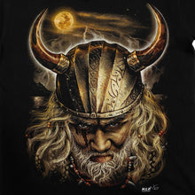 Load image into Gallery viewer, WILD Gothic Viking Warrior Norse Graphic T-Shirt
