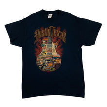 Load image into Gallery viewer, AUSTIN TEXAS Guitar Souvenir Spellout Graphic T-Shirt
