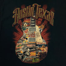 Load image into Gallery viewer, AUSTIN TEXAS Guitar Souvenir Spellout Graphic T-Shirt
