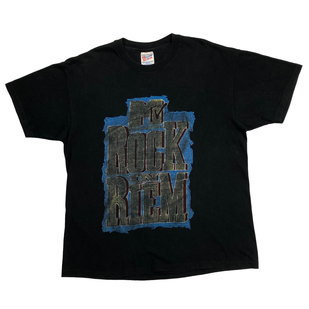 MTV ROCK IN RIEM 1994 Rock Am Ring Festival Single Stitch T-Shirt