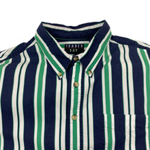 Load image into Gallery viewer, TRADER BAY Bold Multi Striped Short Sleeve Button-Up Shirt
