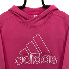 Load image into Gallery viewer, ADIDAS Classic Embroidered Big Logo Spellout Pullover Hoodie
