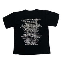 Load image into Gallery viewer, XI. BARTHER METAL OPEN AIR (2009) Graphic Metal Music Band Festival Lineup T-Shirt
