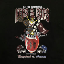Load image into Gallery viewer, 12th Annual KEGS &amp; EGGS College Football Graphic T-Shirt
