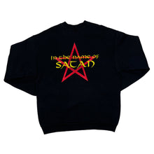 Load image into Gallery viewer, Screen Stars (1998) A TRIBUTE TO VENOM “In The Name Of Satan” Black Metal Band Sweatshirt
