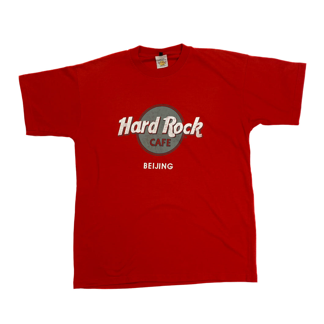 HARD ROCK CAFE “Beijing” Souvenir Logo Spellout Graphic T-Shirt