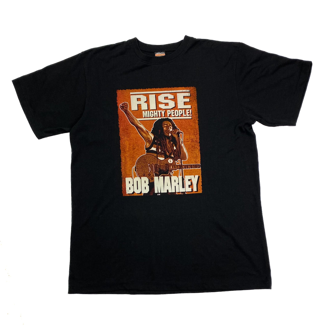 Renegade BOB MARLEY “Rise Mighty People!” Rasta Reggae Music Band T-Shirt