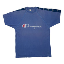 Load image into Gallery viewer, Vintage 90’s CHAMPION Logo Spellout Tape Sleeve Faded T-Shirt
