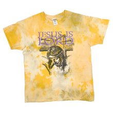 Load image into Gallery viewer, JESUS IS LORD Religious Souvenir Spellout Graphic Tie Dye T-Shirt
