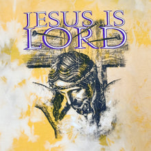Load image into Gallery viewer, JESUS IS LORD Religious Souvenir Spellout Graphic Tie Dye T-Shirt
