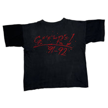 Load image into Gallery viewer, Vintage 90’s GUNS N ROSES “91-92” Glam Metal Hard Rock Band Single Stitch T-Shirt
