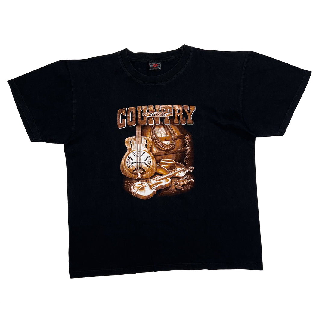 KEEP IT COUNTRY Cowboy Western Country Music Souvenir Graphic T-Shirt