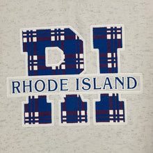 Load image into Gallery viewer, Trench Ultra RHODE ISLAND Souvenir Spellout Graphic Crewneck Sweatshirt
