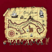 Load image into Gallery viewer, PANAMA Map Souvenir Spellout Graphic T-Shirt
