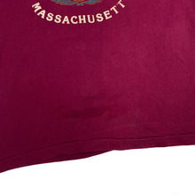 Load image into Gallery viewer, BOSTON “Massachusetts” Tartan Check Souvenir Spellout Graphic Single Stitch T-Shirt
