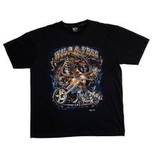Load image into Gallery viewer, WILD &quot;Wild &amp; Free&quot; Dragon Biker Graphic T-Shirt
