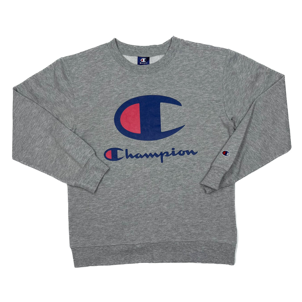 CHAMPION Classic Big Logo Spellout Crewneck Sweatshirt