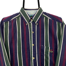 Load image into Gallery viewer, IVY CREW Bold Colour Block Multi Striped Button-Up Long Sleeve Shirt
