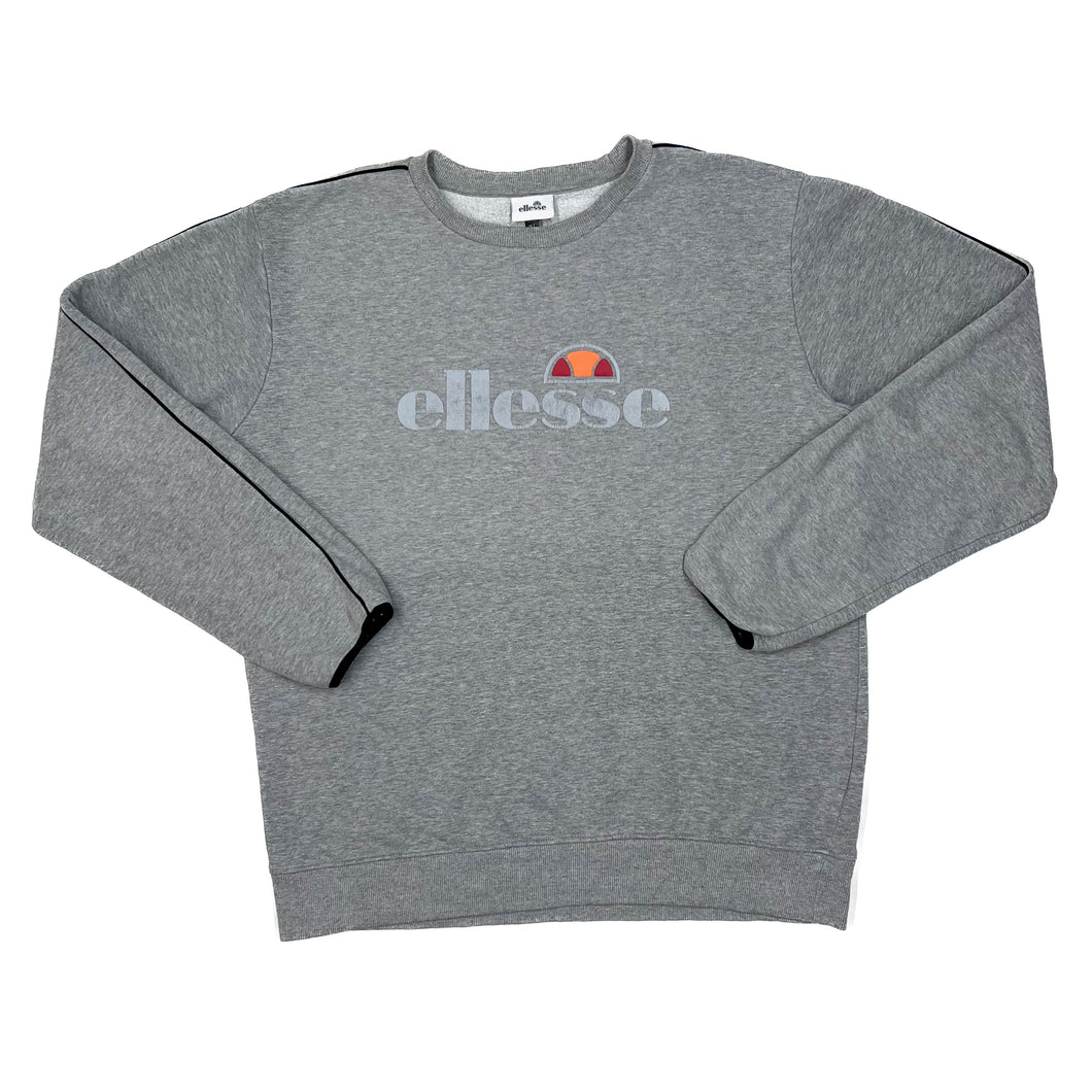 ELLESSE Classic Big Logo Spellout Crewneck Sweatshirt