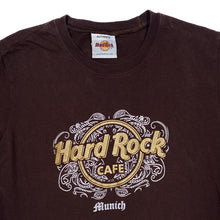 Load image into Gallery viewer, HARD ROCK CAFE “Munich” Souvenir Spellout Graphic T-Shirt
