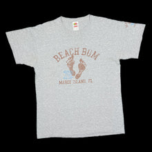 Load image into Gallery viewer, BEACH BUM “Marco Island, FL” USA Souvenir Spellout Graphic T-Shirt
