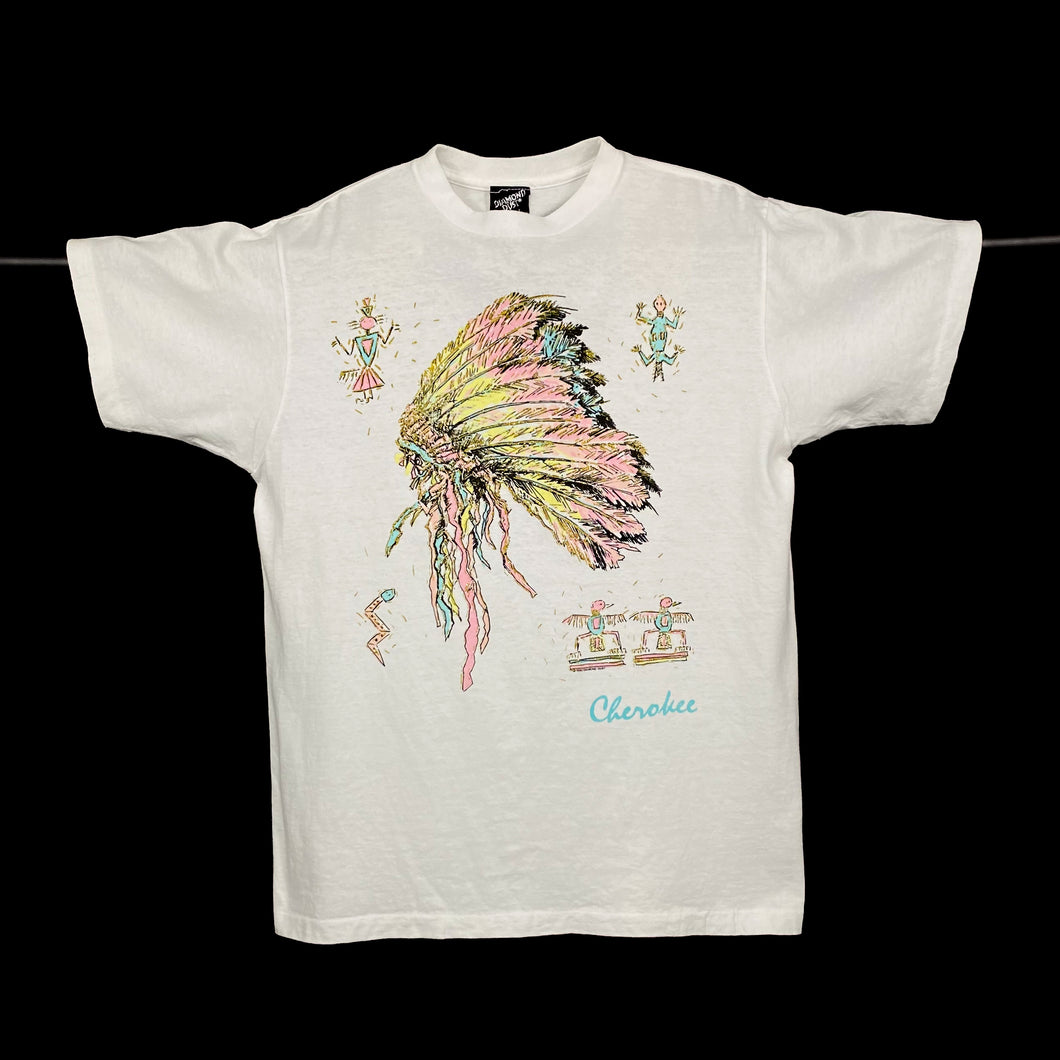 Diamond Dust (1990) CHEROKEE Native American Graphic Single Stitch T-Shirt