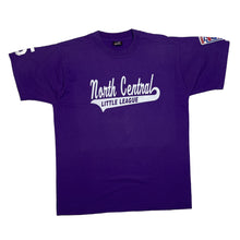 Load image into Gallery viewer, Vintage 90&#39;s NORTH CENTRAL LITTLE LEAGUE Baseball Single Stitch T-Shirt
