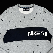 Load image into Gallery viewer, NIKE SB Skateboarding Spellout All-Over Print Crewneck Sweatshirt

