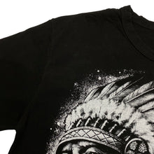 Load image into Gallery viewer, Gothic Native American Chieftain Wolf Graphic T-Shirt
