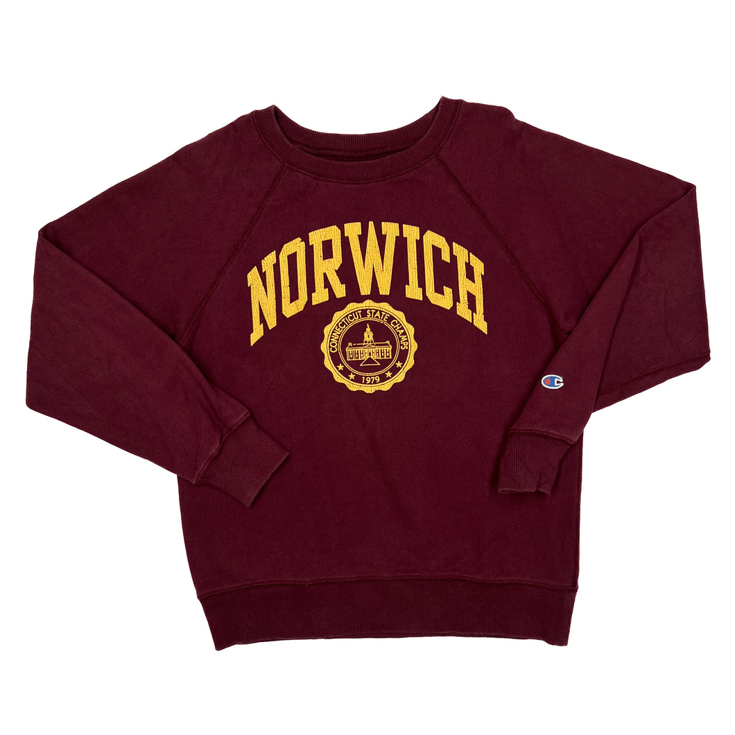 Champion NORWICH “Connecticut State Champs” College Graphic Crewneck Sweatshirt