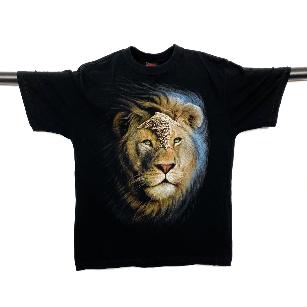SPIRAL Gothic Fantasy Lion Narnia Animal Graphic T-Shirt
