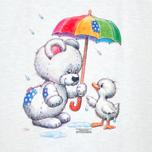 Load image into Gallery viewer, Screen Stars (1997) MOREHEAD, INC Teddy Bear Duckling Animal Graphic Single Stitch T-Shirt

