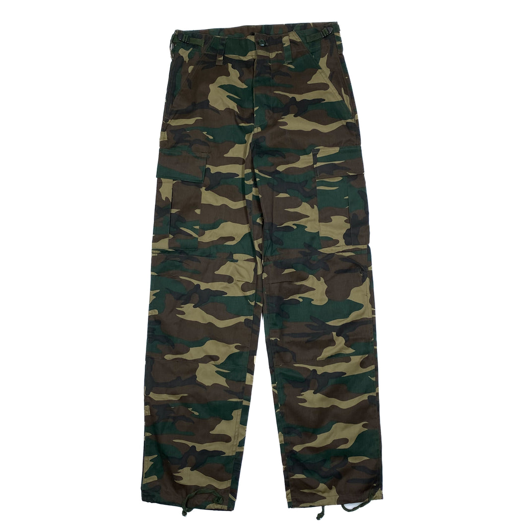 Woodland Camouflage Pattern Combat Camo Trousers