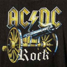 Load image into Gallery viewer, AC/DC “Rock” Graphic Spellout Hard Rock Band T-Shirt
