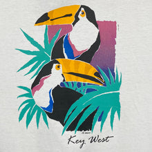 Load image into Gallery viewer, Screen Stars KEY WEST Toucan Souvenir Graphic Single Stitch T-Shirt
