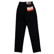 Load image into Gallery viewer, EASY JEANS “Ruby” Relaxed Fit Zip Fly Black Denim Jeans

