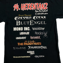 Load image into Gallery viewer, 14. HEXENTANZ Open Air Festival 2019 Heavy Metal Band Festival Lineup T-Shirt
