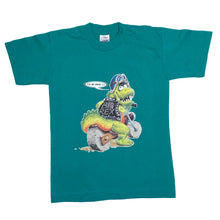 Load image into Gallery viewer, Screen Stars (1993) BIG REX “I’ll Be Back” Dinosaur Biker Novelty Graphic Single Stitch T-Shirt
