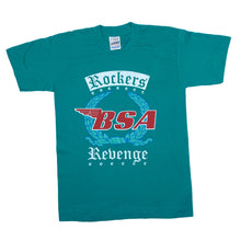 Load image into Gallery viewer, Screen Stars (1995) BSA “Rockers Revenge” Biker Spellout Graphic Single Stitch T-Shirt
