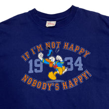 Load image into Gallery viewer, DISNEY &quot;If I&#39;m Not Happy&quot; Donald Duck Graphic T-Shirt
